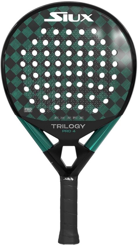 Siux Trilogy Control Pro 4 - 24K (Rond) - 2024 padel racket