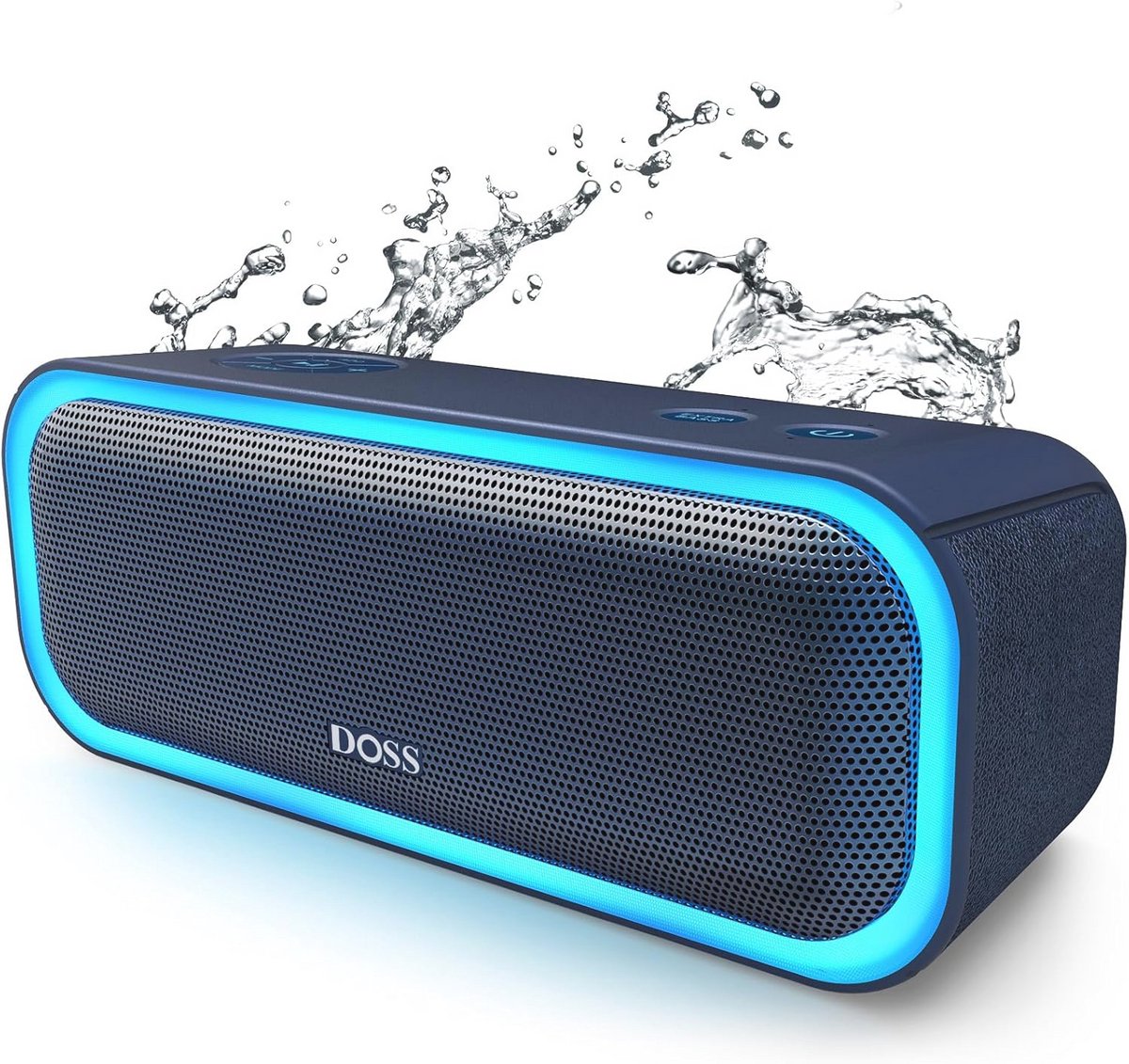 Draadloze Bluetooth Speaker met 20W Geluid en Multi-Kleurige LED Verlichting