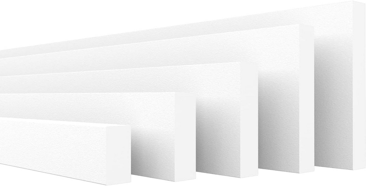 Platte Lijsten voor Wand- en Plafondafwerking - XPS Piepschuim Profielen