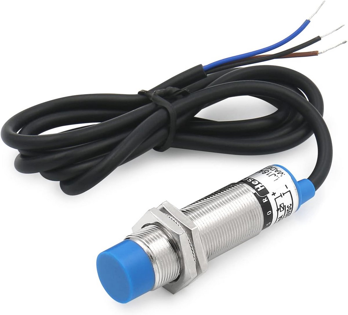 Inductieve nabijheidssensor 8mm NPN normaal open 10-30 VDC