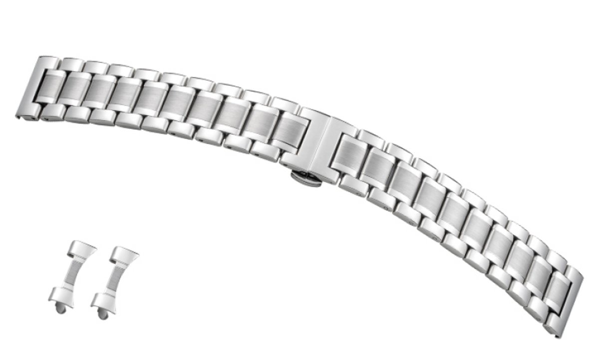 Horlogeband Metaal Solid