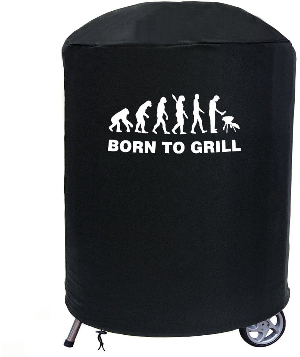 FEROCITY - Grillhoes - 59-69 cm x 90 cm - Waterdicht - UV-bestendig - Polyester - Zwart