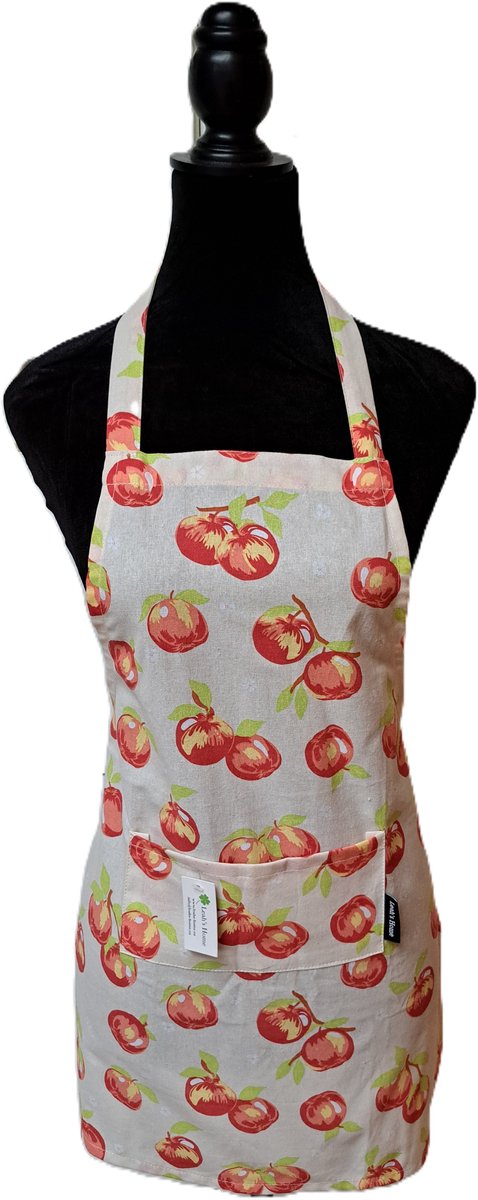 Kinderschort - Appel - Keukenschort - Cadeau voor kind - Kerst cadeau
