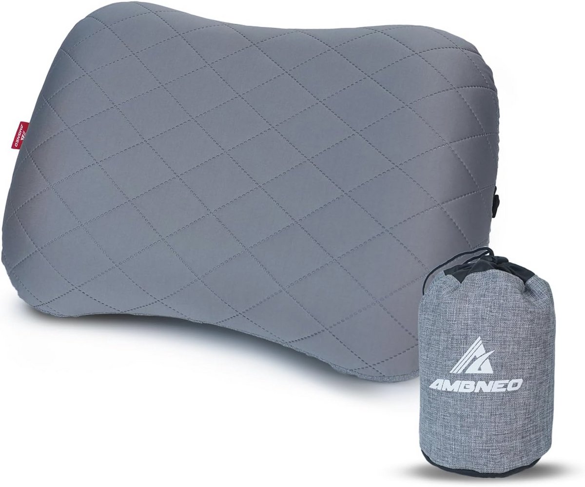 Opblaasbaar Campingkussen - Ergonomisch en Ultralicht Reisaccessoire