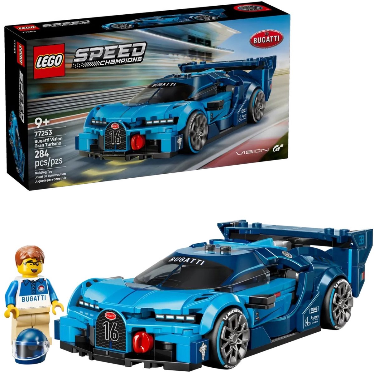 LEGO Speed Champions - Bugatti Vision GT - Hyper Sportauto — afbeelding 17