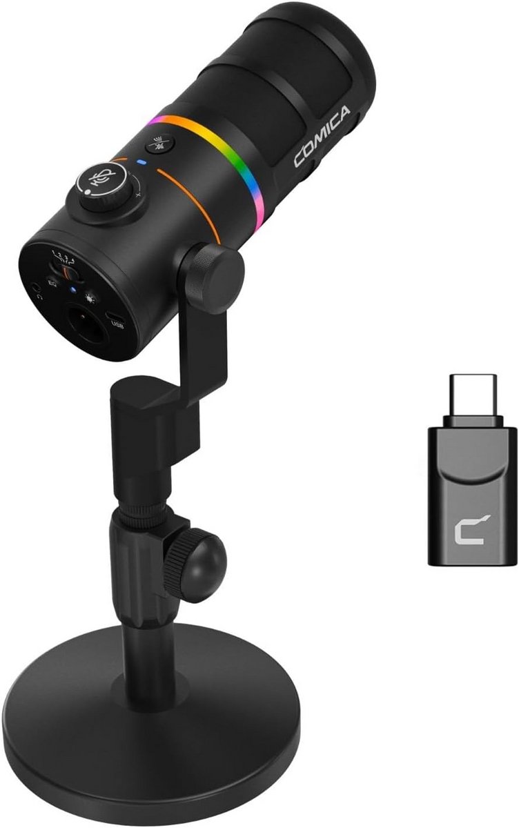 Dynamische Microfoon met XLR en USB voor Gaming Podcasting en Opnames