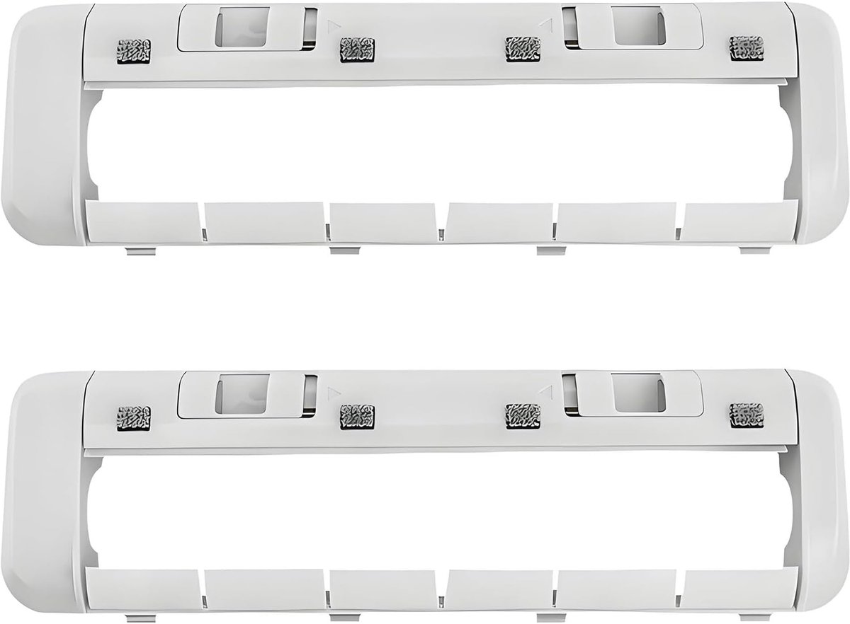 2 stuks Vervangende onderdelen Hoofdborstels - achterklep - geschikt voor Dreame L20 Ultra - X20 Pro - L10 - L10s Ultra - W10S - ervangende onderdelen voor stofzuigerbehuizing