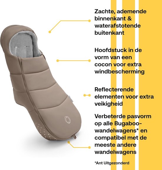 Universele Voetenzak voor Kinderwagen - Waterdicht, Warm en Ademend - Alle Seizoenen van Universele — afbeelding 5