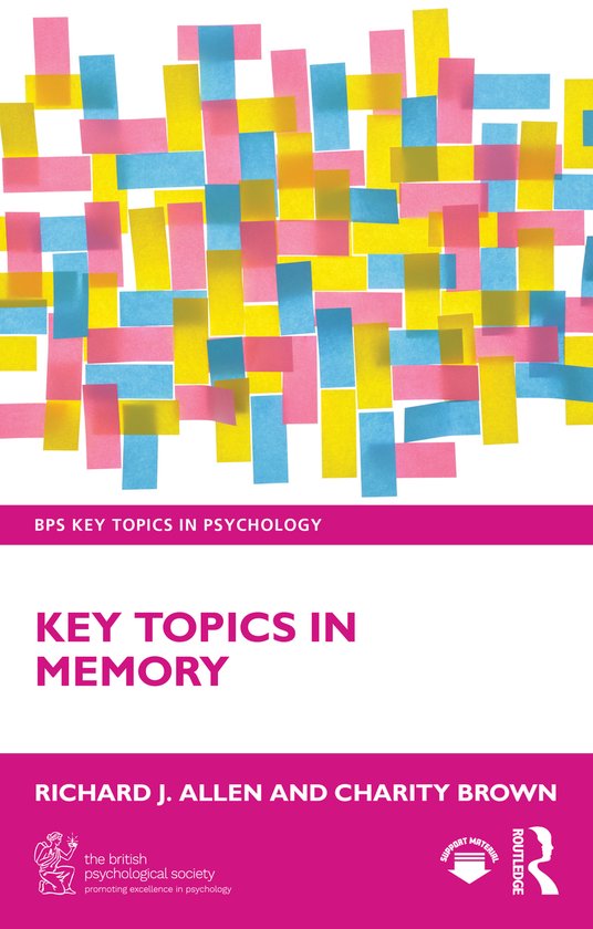 BPS Key Topics in Psychology- Key Topics in Memory - cover
