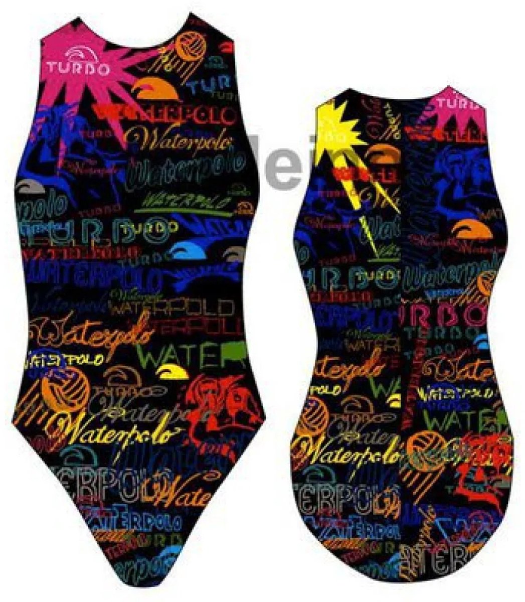 Turbo Writing Zwemkleding Veelkleurig 5XL Vrouw Multicoloured