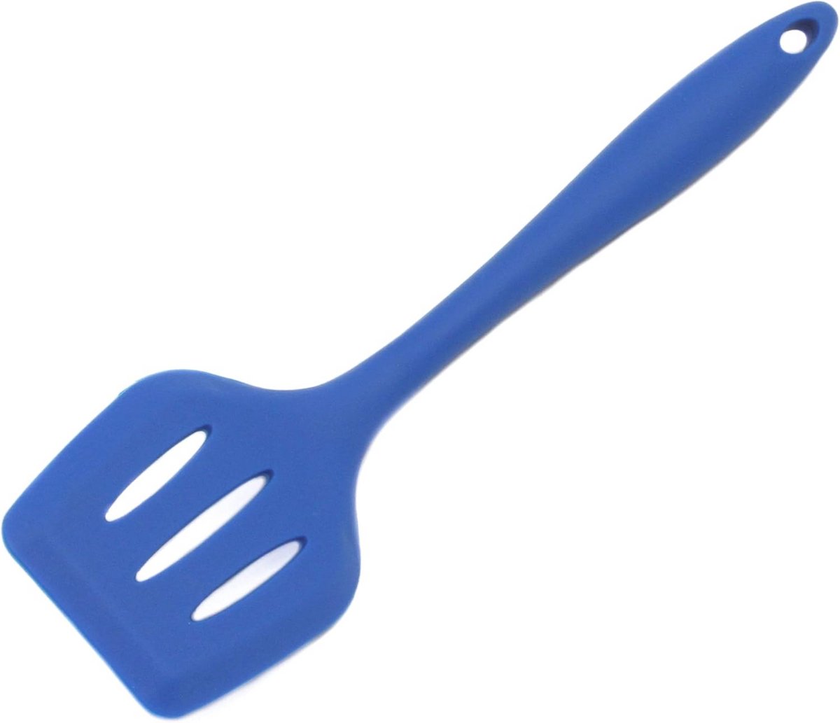 Premium Siliconen Spatel Turner - Blauw - Keukenaccessoires