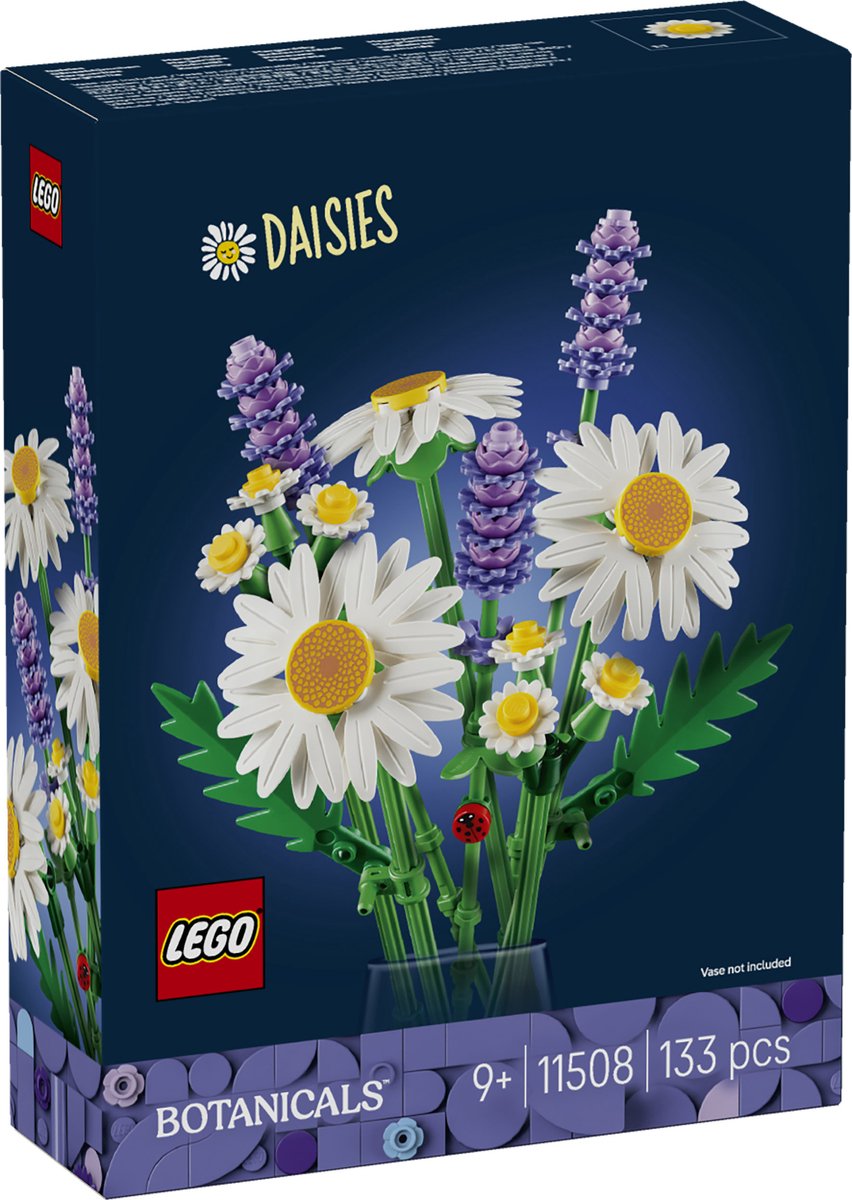 LEGO Botanicals Madeliefjes Bloemen - Bouwpakket voor Kinderen - 11508 — afbeelding 9