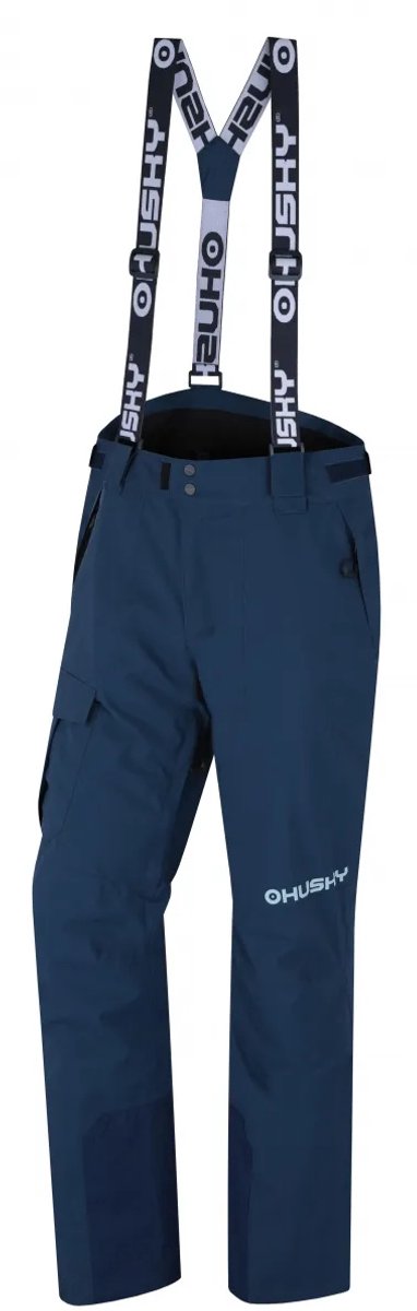 Husky skibroek voor heren Gili M Stretch 20.000 membraan Donker Blauw