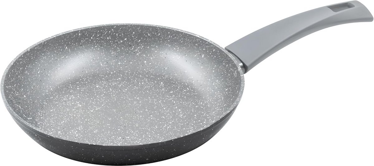 Non-stick pan 24 cm voor alle warmtebronnen, met zachte handgreep en duurzaam ontwerp