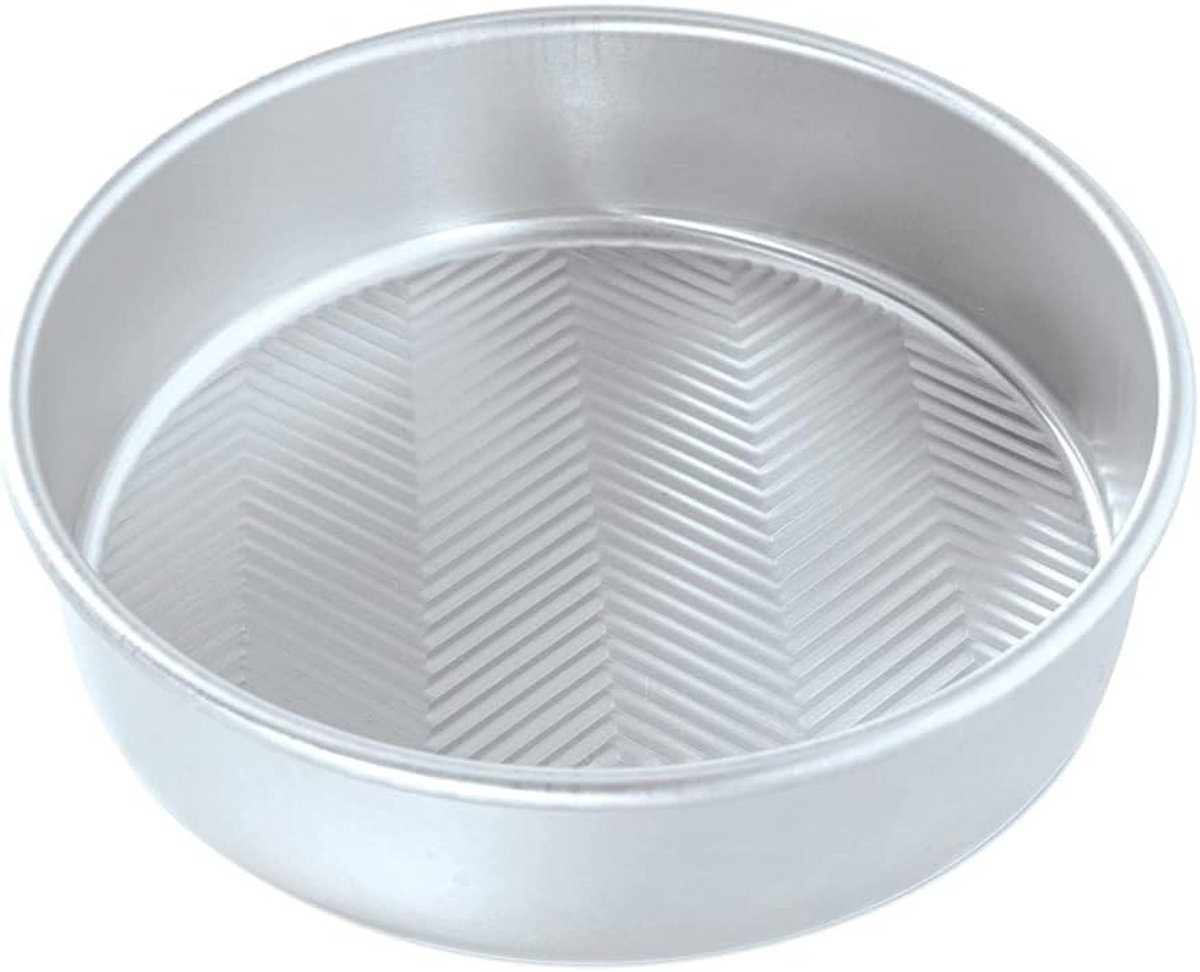 Ronde metallic cakevorm 22,9 cm