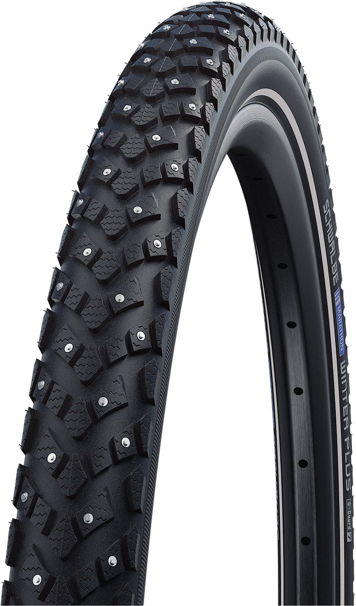 Marathon Plus Spike - Wired - Winter - SmartGuard - 26x2.15 - Black + Reflex