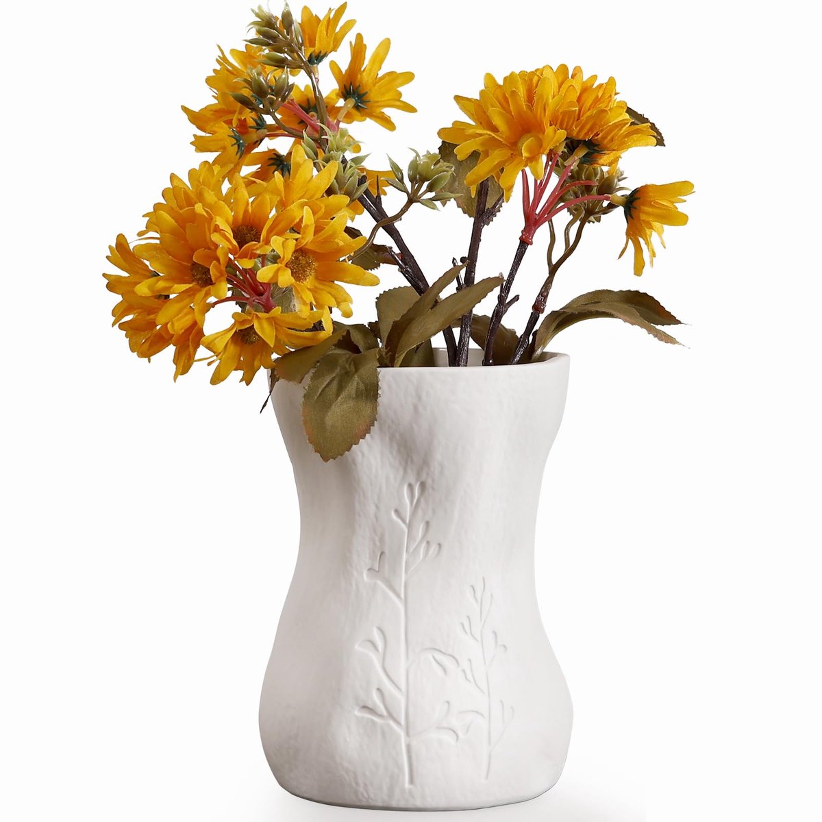 Imperatoris Keramische Vaas Set – Decoratieve Vazen voor Interieur en Woondecoratie – 1 stuks white_01