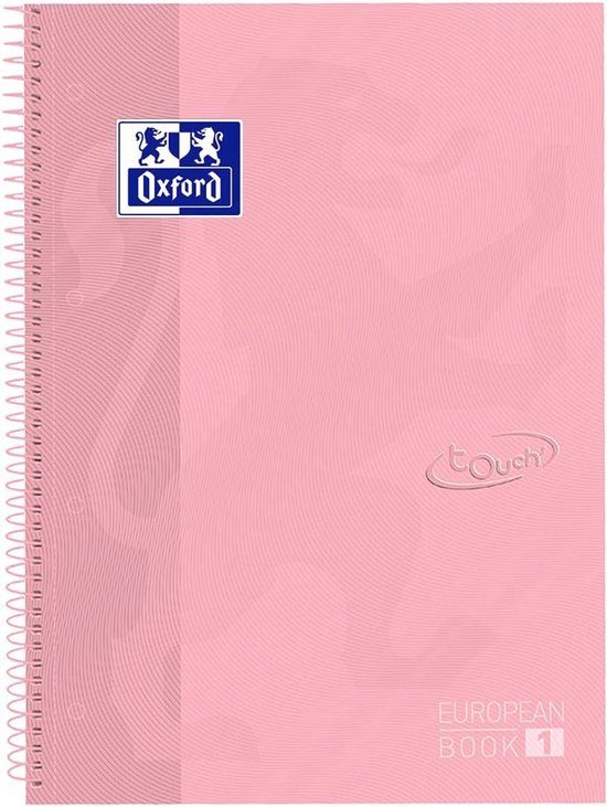 Miquelrius Notebook Spiral Binding Micro Perforated Polypropylene Cover A4 A4 Celeste Y Blanco