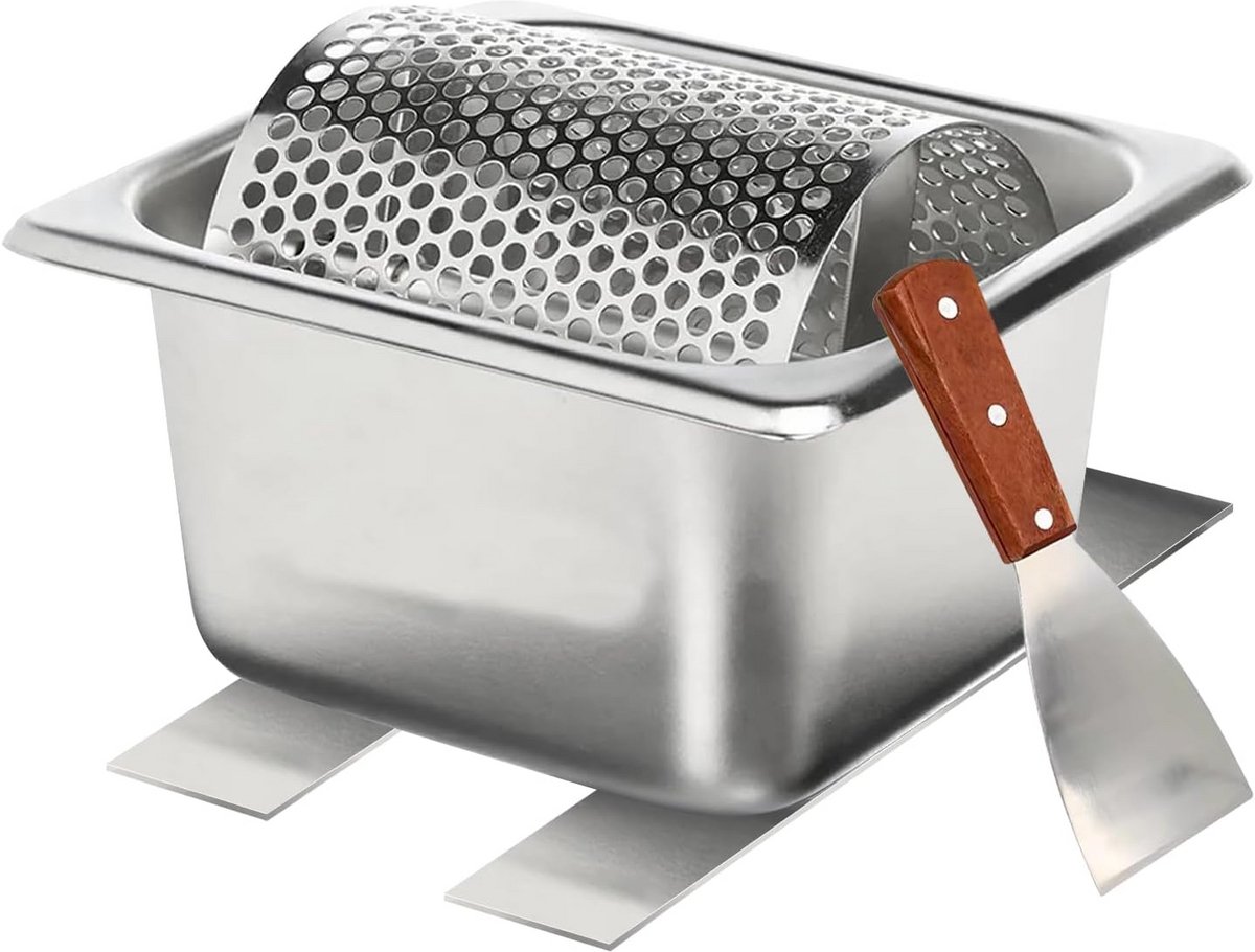 Boterroller met Stand voor Eenvoudig Besmeren en Koken