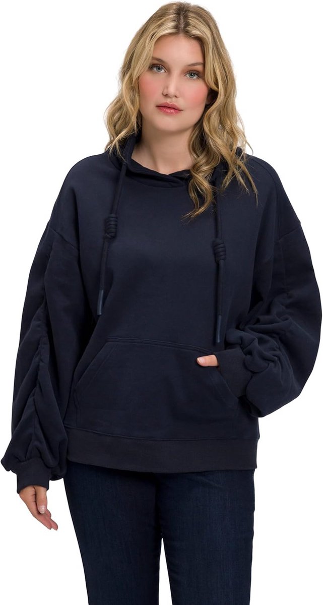 Dames Sweater Sweatshirt Oversized met Opstaande Kraag