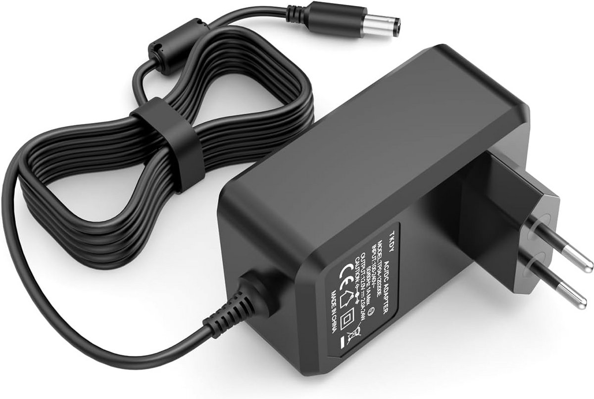 12V 2A Stroomadapter Vervanging voor Casio Digital Piano Keyboards en Keyboards