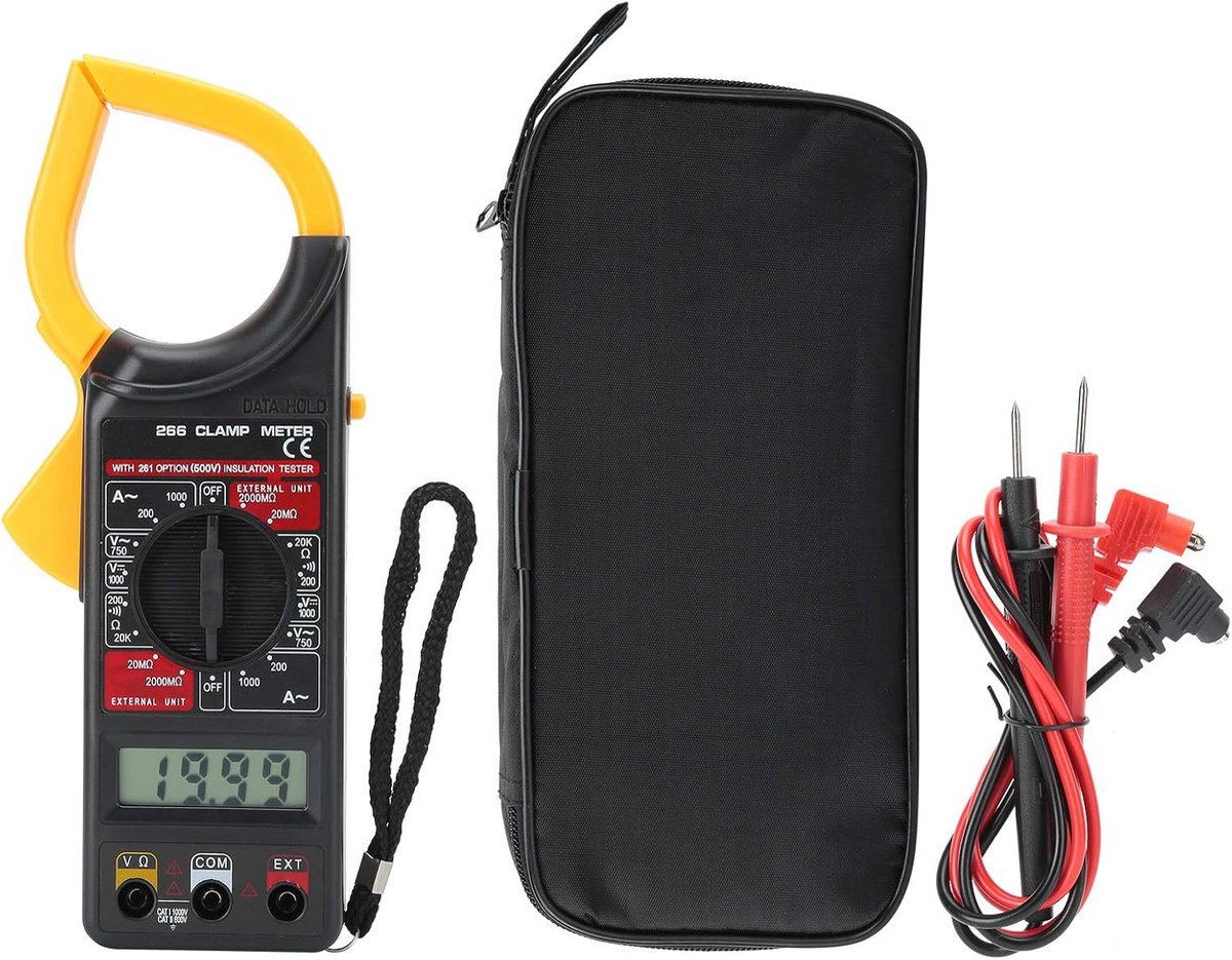 Digitale Stroomtang Multimeter - AC Stroom & Spanning Tester - Handige Elektronische Meetinstrument