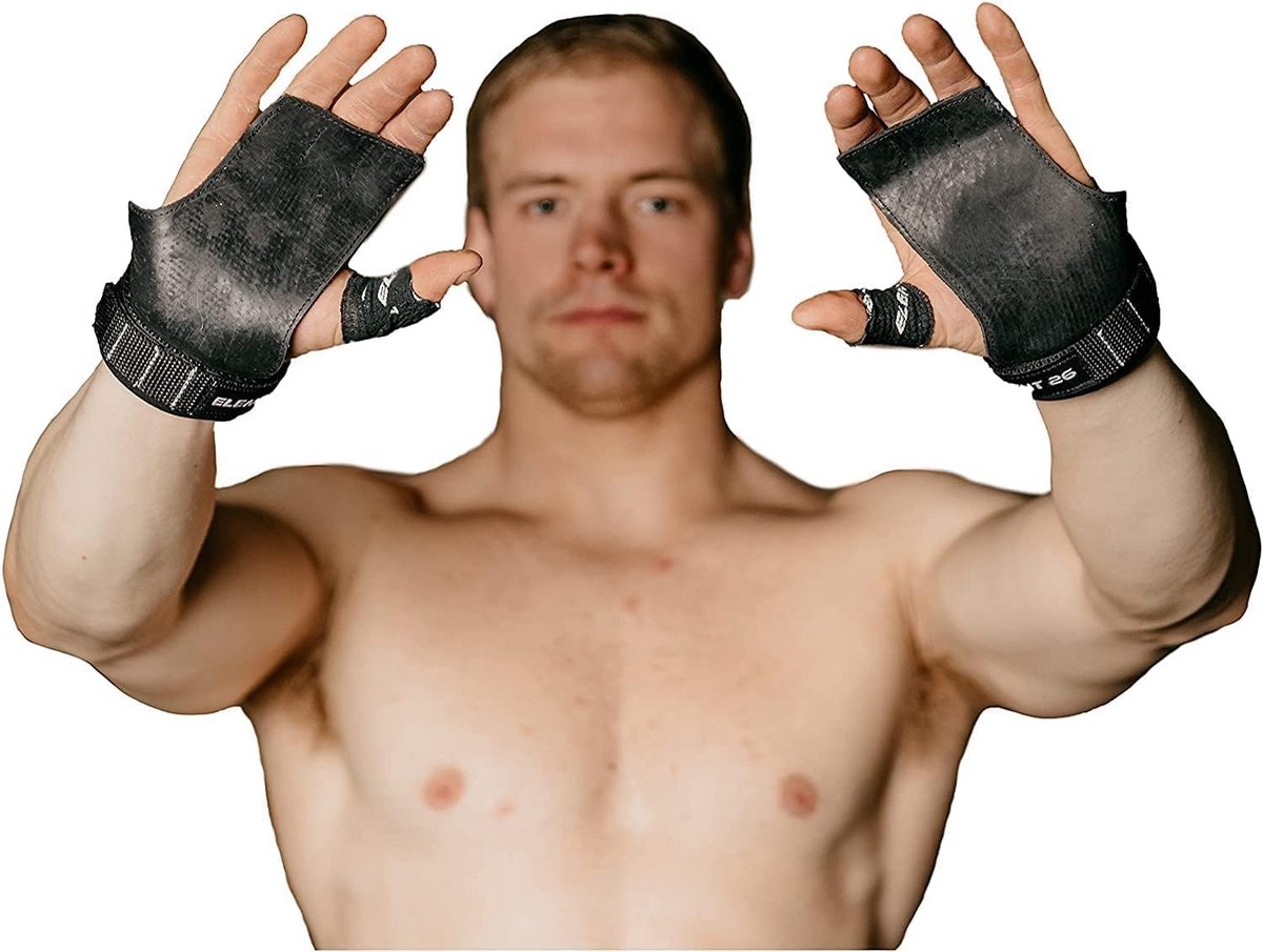 Grip Handgrepen Crossfit Gewichtheffen Turnen Zonder Krijt