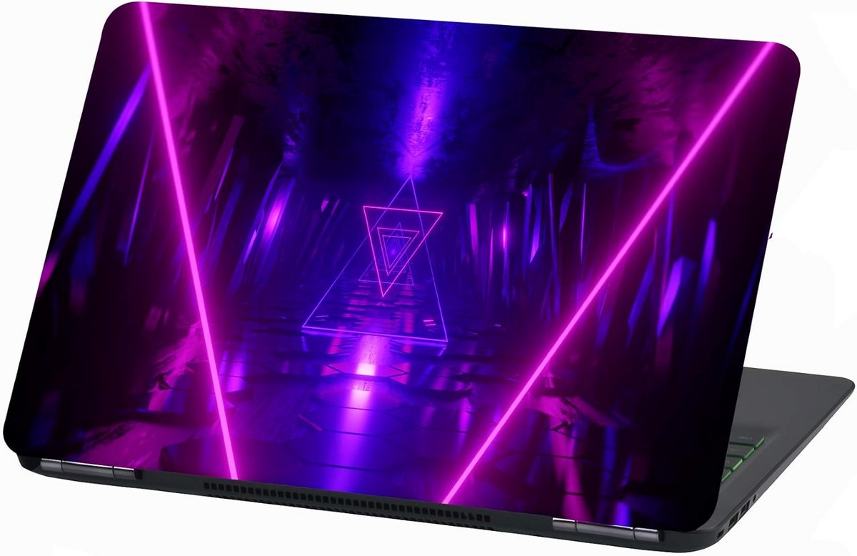 Abstracte Zelfklevende Laptop Folie Beschermhoes 13-14 Inch