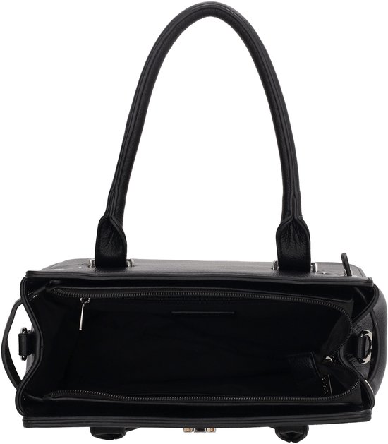 Charm London Soho Sac à main - Sac à bandoulière - Femmes - Bandoulière - Sac pour femmes - Zwart