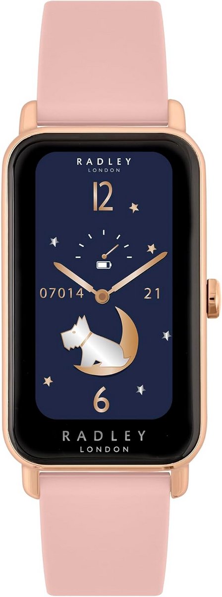 Smartwatch Dames met Hartslagmeter en Slaapmonitoring - Waterdicht - Rose Goudkleurig
