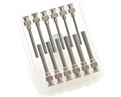 Set Dispenseernaalden Blunt Tip, Roestvrij Staal, Diverse Maten (8G t/m 26G)