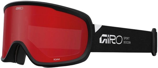 Giro GG ROAM STACKED BLK AMBER SCARLET/YELLOW Unisex Skibril - Black