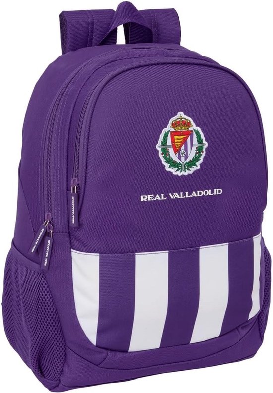REAL MADRID 2ª EQUIPACIÓN 25/26 - Mochila Grande con Ruedas, Compacta, Extraíble, Ideal para Niños de Diferentes Edades, Cómoda y Versátil, Calidad y Resistencia, 33x22x45 cm