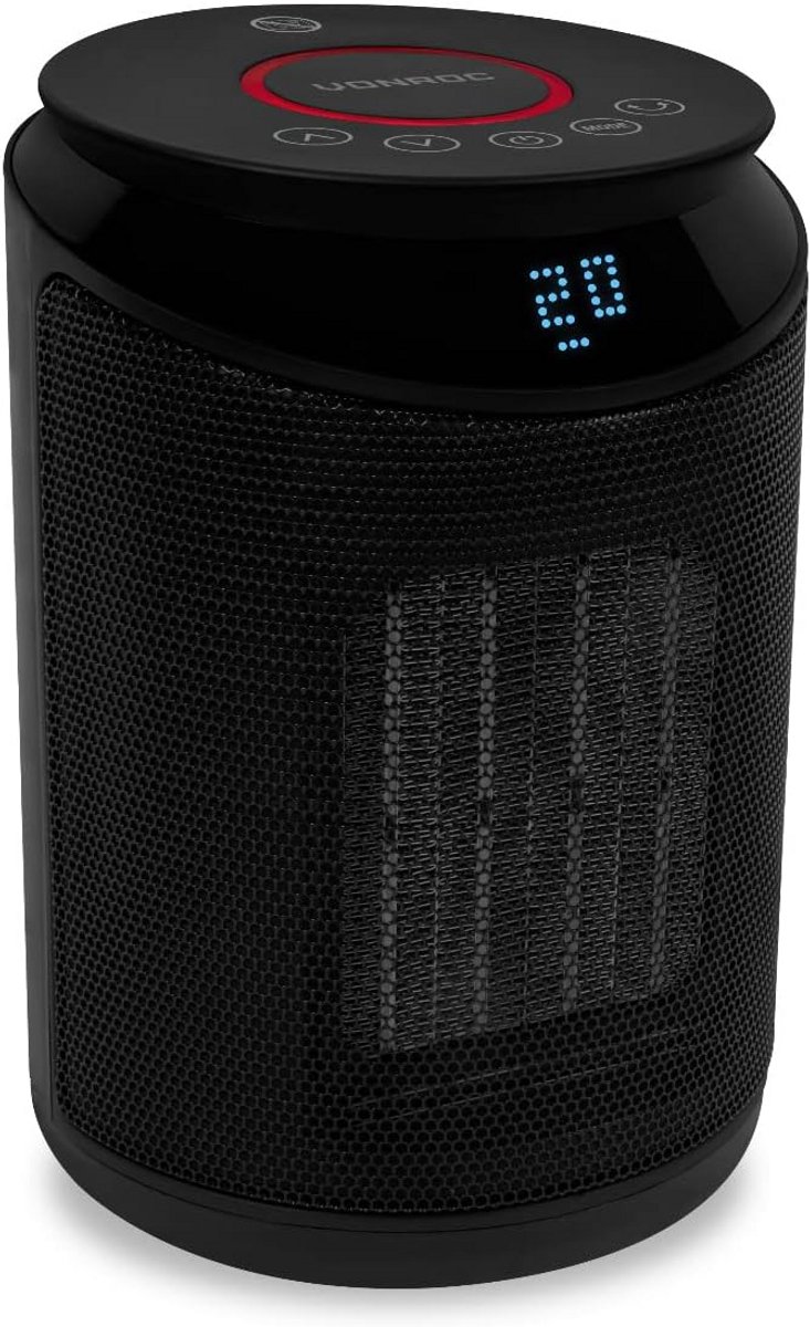 Elektrische Keramische Kachel 2000W - Ventilatorverwarming met Thermostaat, Timer en Draai