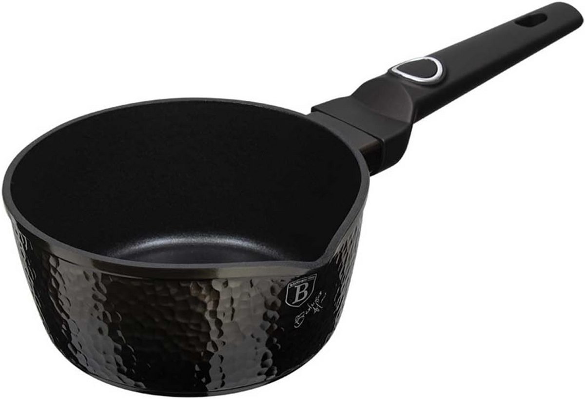 Kookpan 16 cm met Antiaanbaklaag - Geschikt voor Alle Fornuizen en Vaatwasser