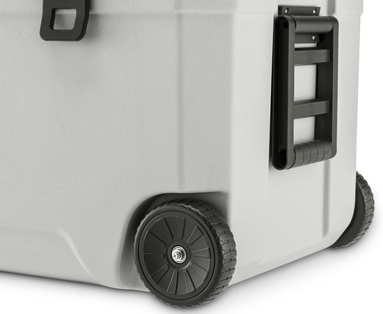 Grote Koelbox met Wielen 120 Liter Wit - Ideaal voor Boot en Outdoor — afbeelding 5
