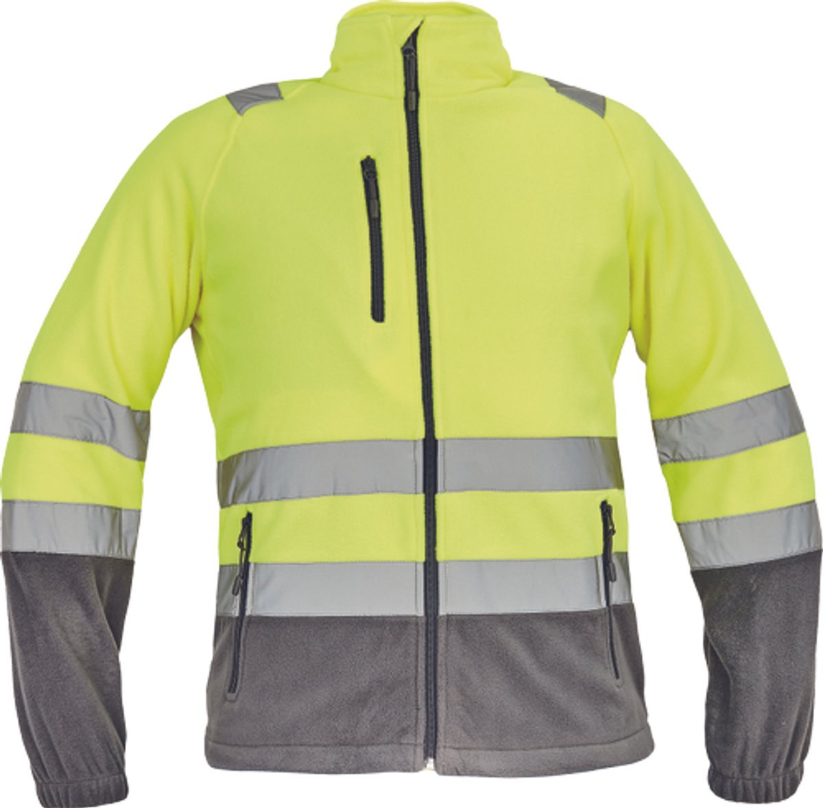 Cerva SEVILLA high-vis FLEECE jas 03460002 HV Grijs