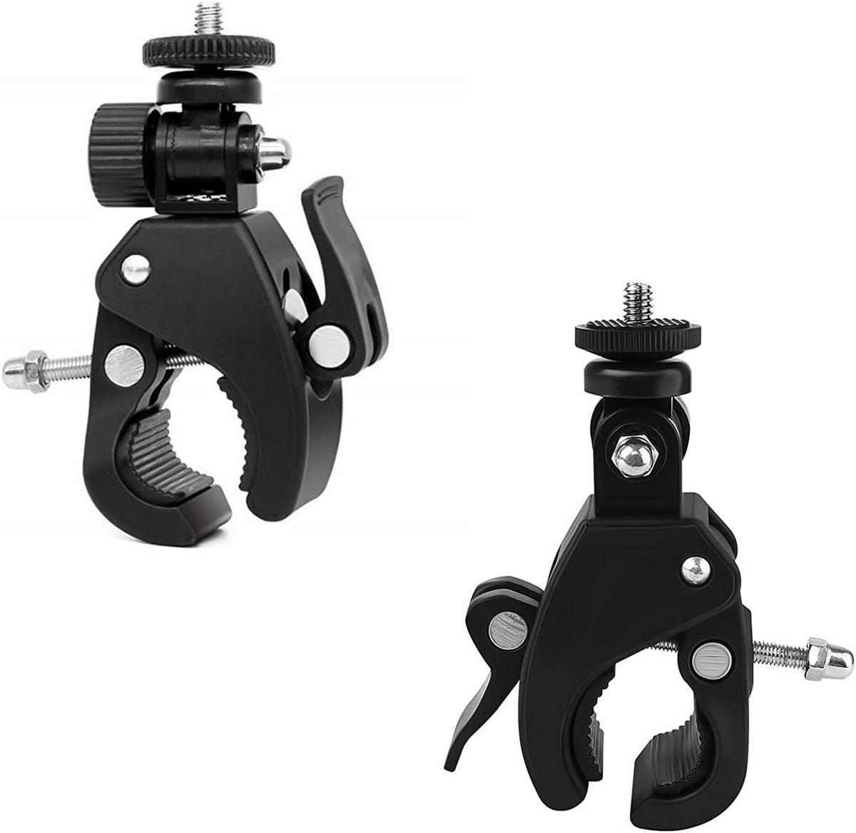 Fietsbevestiging Clip voor Camera Microfoon en Accessoires met 1/4 Inch Schroefdraad