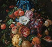 Feston de fruits et de fleurs, Jan Davidsz. de Heem sur fotobehang (250 x 260 cm op rol)