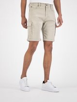Purewhite -  Heren Skinny Fit   Korte Broek  - Bruin - Maat 33