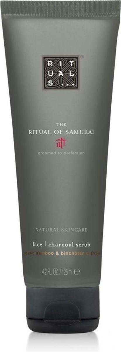 Faeröer fossiel Eed RITUALS The Ritual of Samurai Face Charcoal Scrub - 125 ml | bol.com