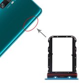 SIM-kaarthouder + SIM-kaarthouder voor Geschikt voor Xiaomi Mi CC9 Pro (blauw)