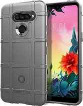 Voor LG K50S Volledige dekking schokbestendige TPU Case (grijs)