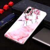 Marmeren patroon Soft TPU Case voor Xiaomi Mi Mix 2S (Plum Blossom)