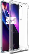 Voor OnePlus 8 IMAK All-inclusive schokbestendige airbag TPU beschermhoes, met schermbeschermer (transparant)