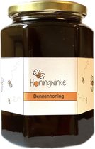 Dennenhoning - 1kg - Honingwinkel - Vloeibare Honing in een Honingpot
