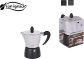 Metalen koffiemachine 3 Diensten ChocoBlack San Ignacio