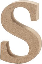 Letter. s . H: 8.5 cm. 2 cm. mdf - 1 st