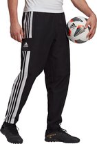 Adidas Squadra 21 Trainingsbroek Zwart/Wit Heren - Maat L