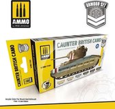 AMMO MIG 7181 Caunter British Camo - Acryl Set Verf set